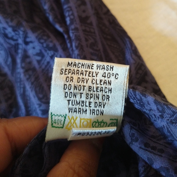 Bugatchi Uomo men's paisley print striped shirt - Picture 4 of 10